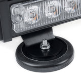Black 22Inch 40LED Car Roof Top Warning Strobe Light Bar 7 Flashing PatternS Beacon Magnetic Amber Lamp