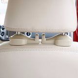 1 Pair Car Auto Delicate Seat Hanger Purse Bags Organizer Coat Holder Hook - Auto GoShop