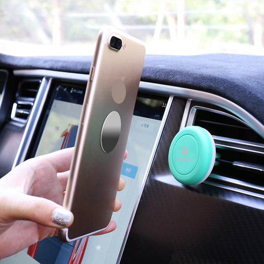 Sky Blue FLOVEME Car Air Vent Magnetic Phone Holder Silicon Multifunctional Mount Stand for iPhone XS