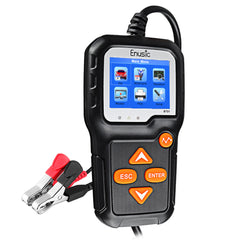 Enusic™ BT01 Professional 6V 12V Battery Tester 100-2000CCA Color LCD Display Car Motorcycle Load Analyzer Cranking Charging Diagnostic Tool - Auto GoShop
