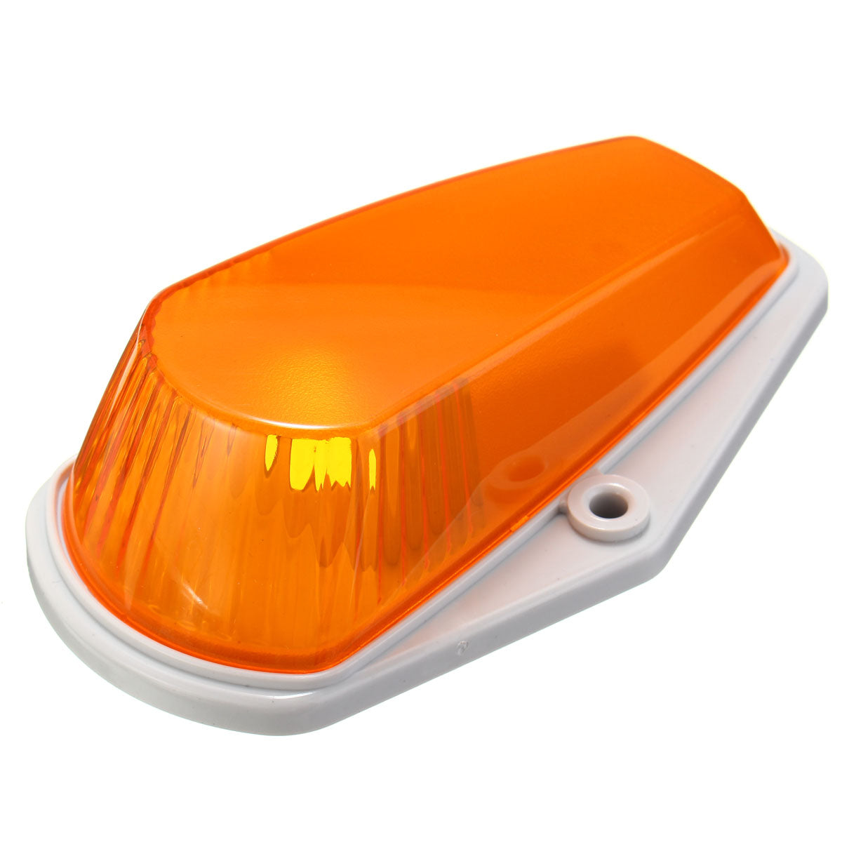 Dark Orange 5pcs Roof Light Housing with T10 Marker Clearance Lamp Amber for Ford Pickup
