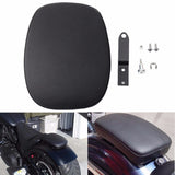 Dark Slate Gray Rear Seat Pillion Cushion Passenger Pad For Harley Sportster XL1200 883 Black
