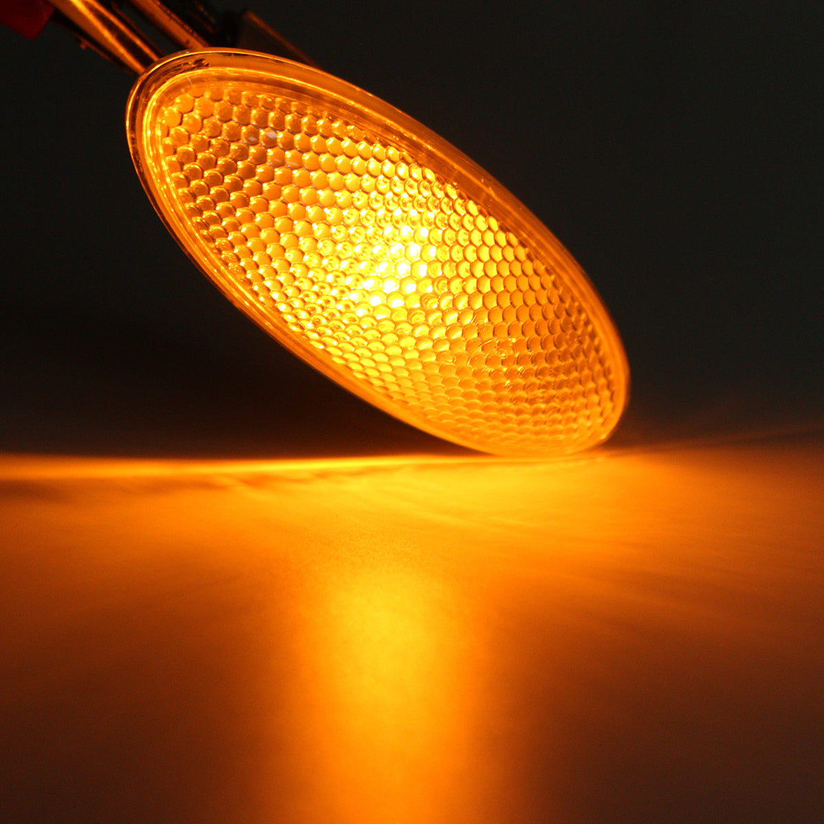 Orange 2pcs Side Turn Signal Lamp Fender Light Fit For Toyota Corolla Camry Yaris RAV4