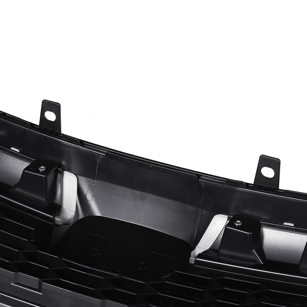 Dim Gray Sport Style Front Car Grille Front Bumper For 16-17 9th Gen HD Accord Sedan Glossy Black JDM