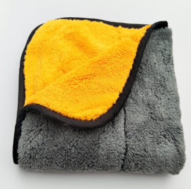 Orange Cleaning towel