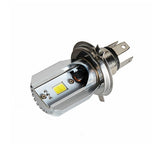 Gray 12W Motorcycle LED Headlight M2S H4 Plug Super Bright Light Blub (White 1)