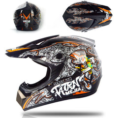 Dark Slate Gray Junior Motocross Helmet