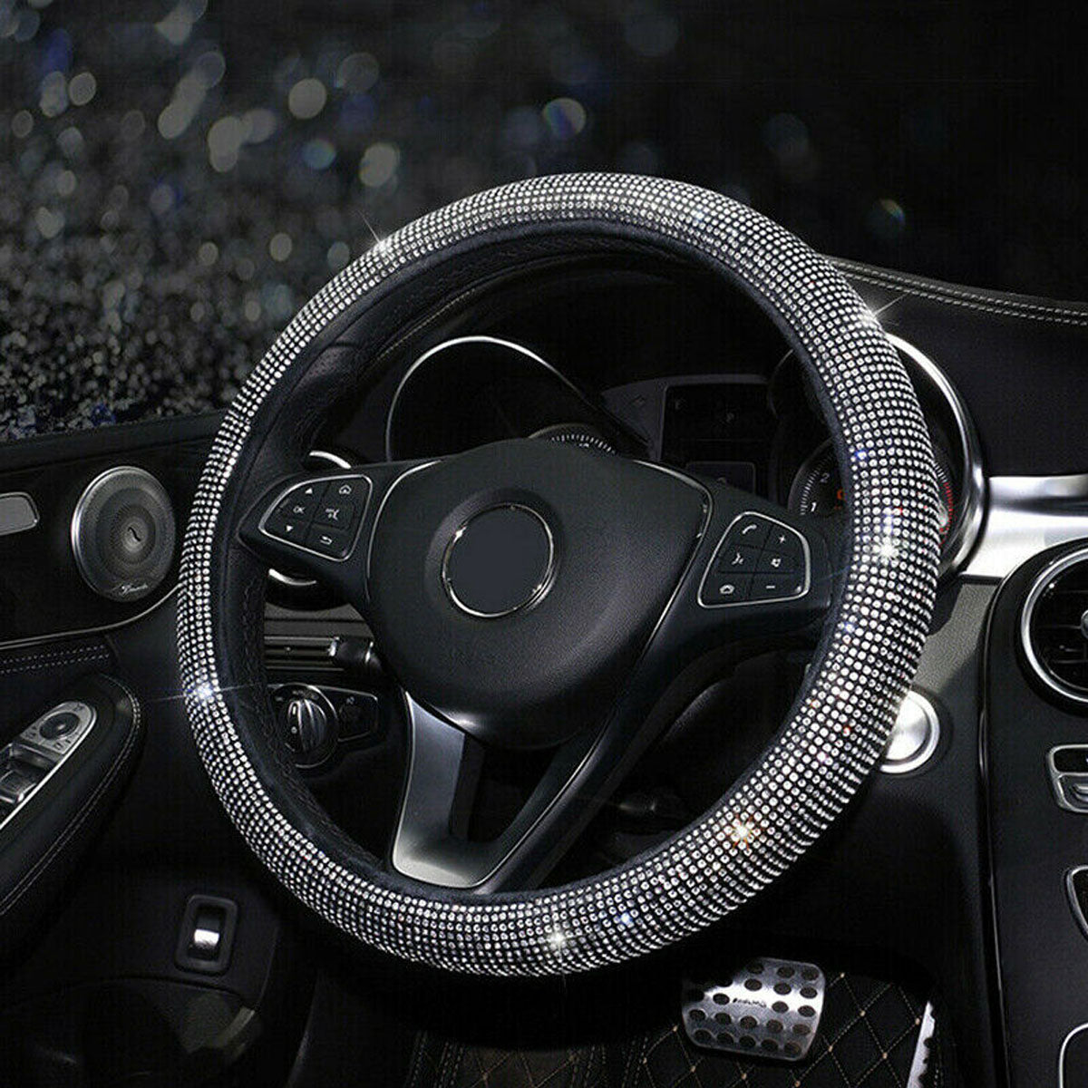 Universal Sparkle Luxury Sparkling Diamond Car Interior Accessories Decoration - Auto GoShop