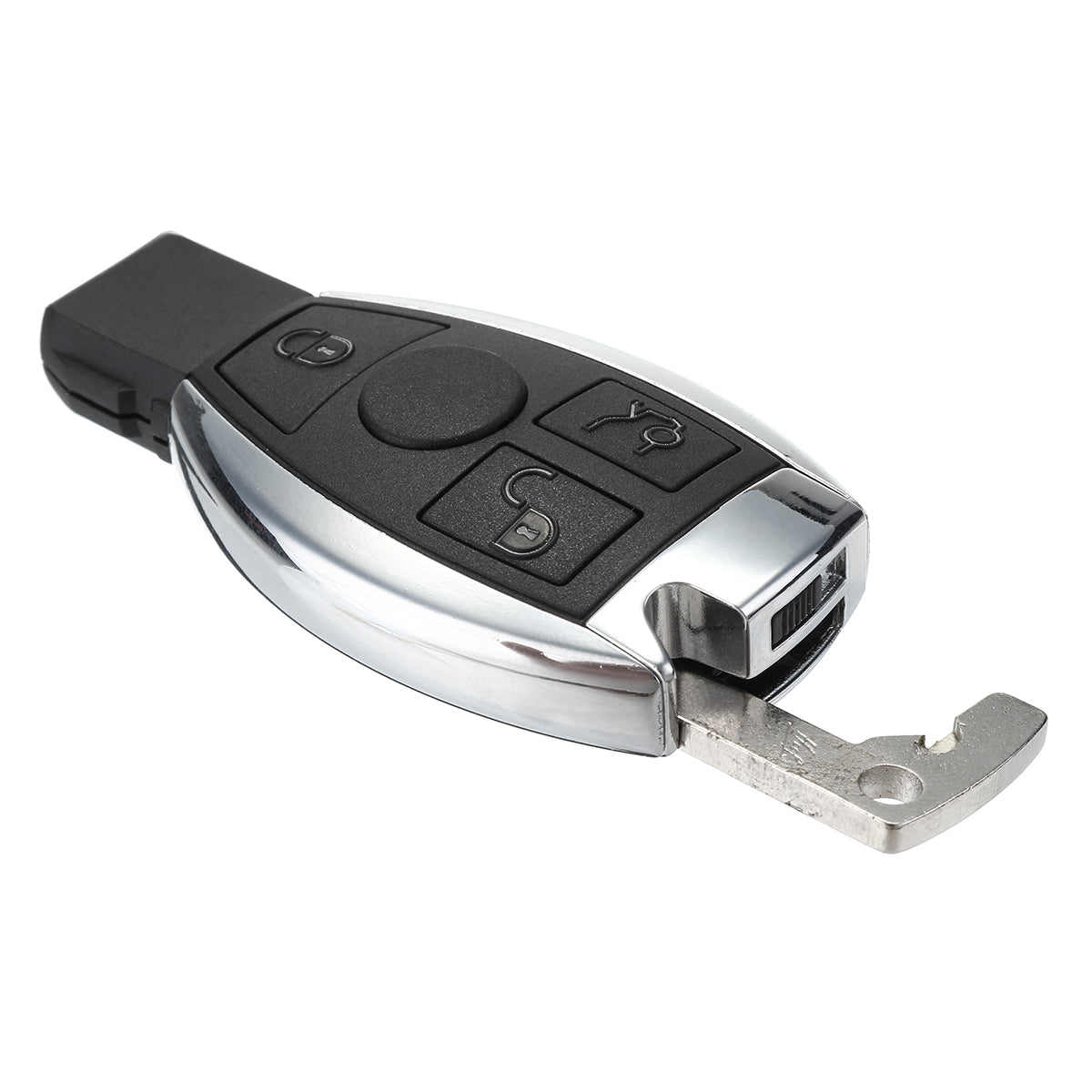 Dark Slate Gray 433MHz Car 3 Buttons Remote Key Entry Transmitter BGA chip For Mercedes-Benz 2000+