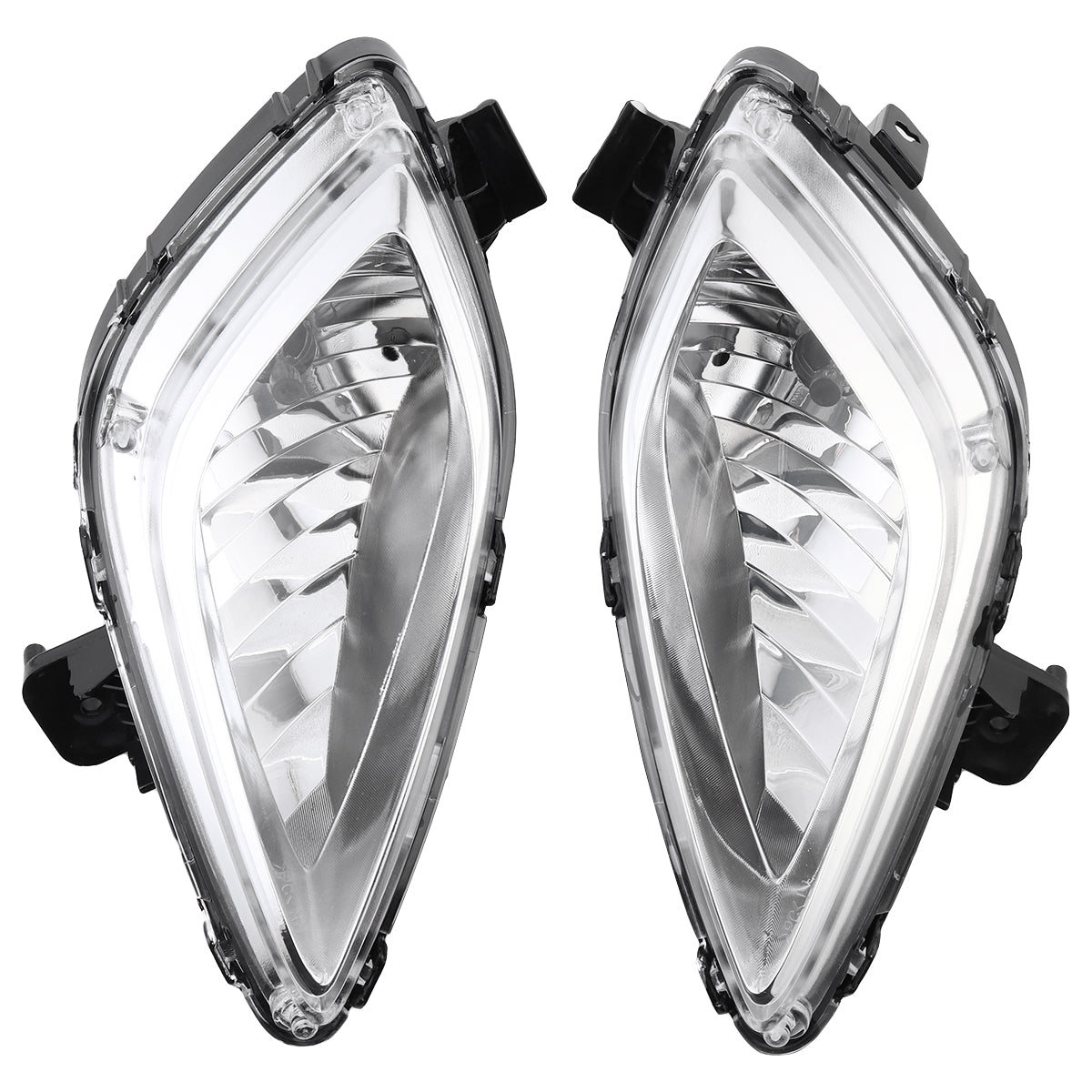 Lavender A Pair Left Right Clear Front Bumper Car Fog Lights Lamps For Hyundai Elantra 2011-2013