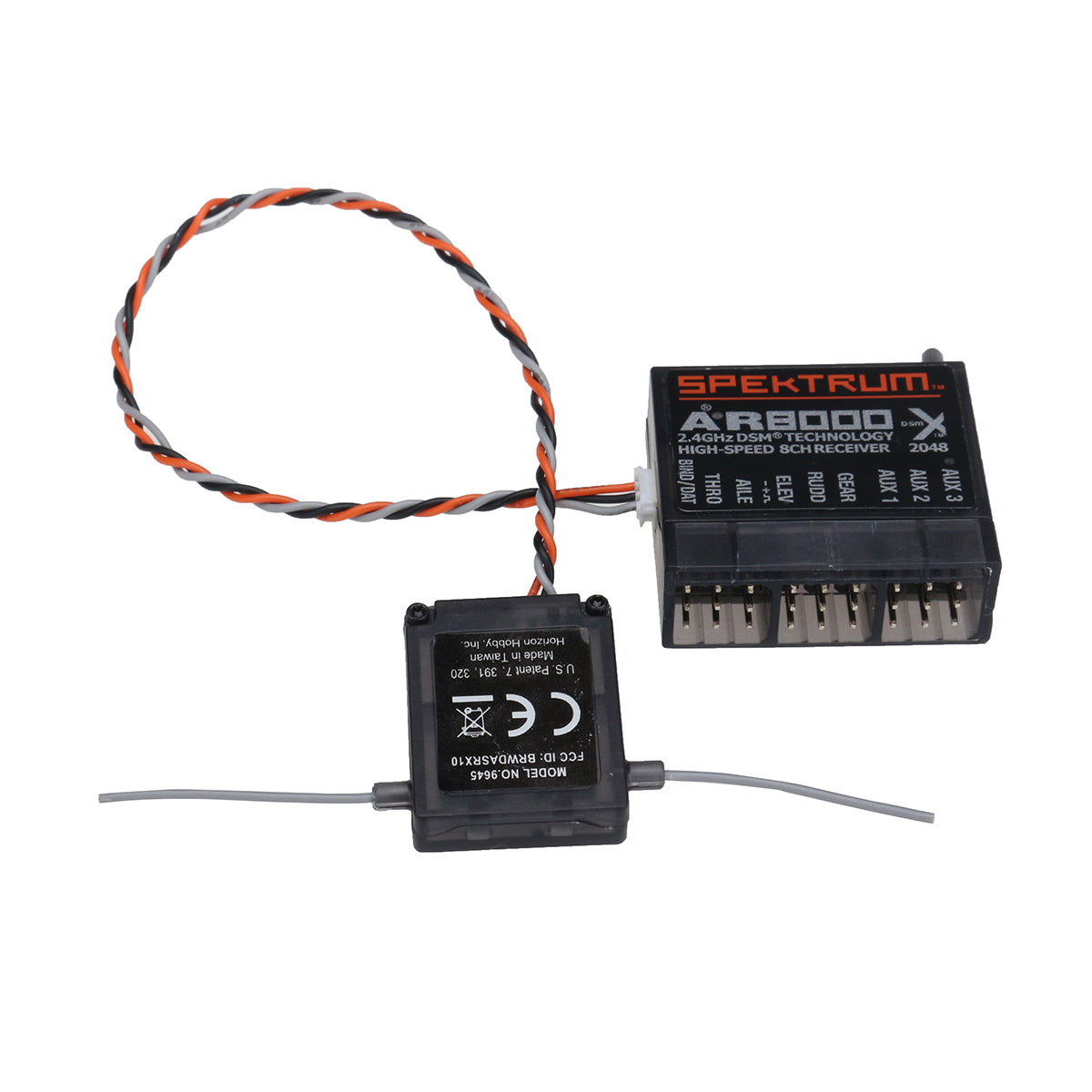 AR8000 2.4GHz DSMX 8 Channel Receiver Support For Spektrum Transmitter DX7s DX8 DX9 - Auto GoShop