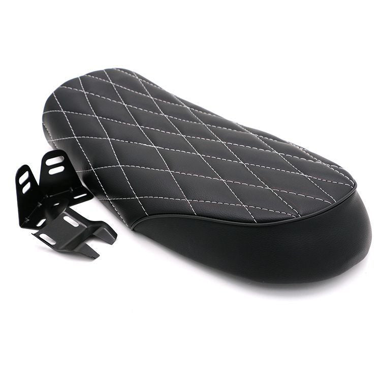 Dark Slate Gray Retro modified diamond cushion for motorcycle cushion
