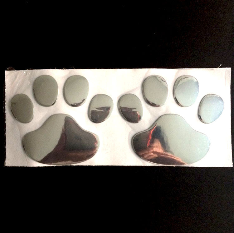 Seashell PVC footprint 3D body decoration sticker