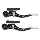Dark Slate Gray Complete Bicycle V-Brake Calipers Cables Levers Set Fittings MTB ATB Hybrid Bike