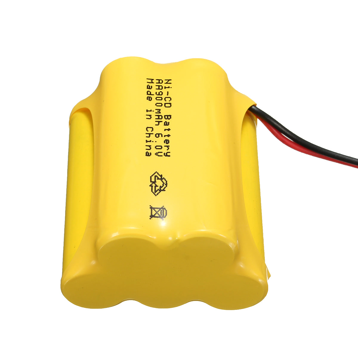 Light Goldenrod Ni-Cd 6V 900mAh JST-SYP Plug Rechargeable Battery Solar Light For Racing Remote Control Car