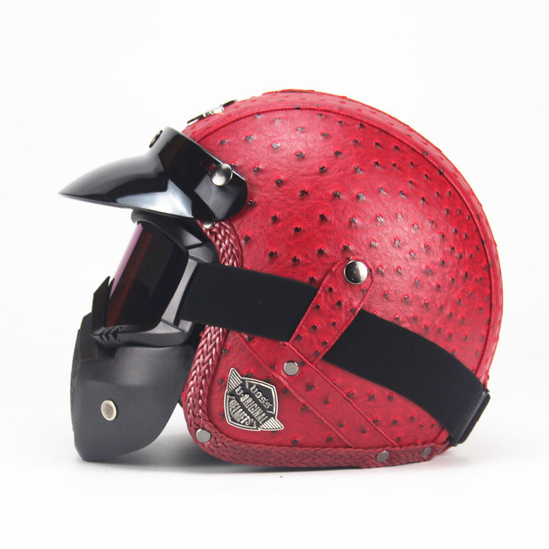 Personalized vintage Harley helmet - Auto GoShop