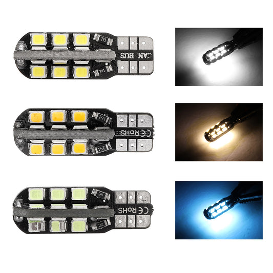 Dark Slate Blue 1Pcs T10 W5W 501 LED Car Wedge Side Marker Lights License Plate Bulbs Canbus Error Free
