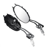 Lavender Pair 8/10mm Universal Motorcycle Motorbike Scooter Rear View Side Back Mirrors
