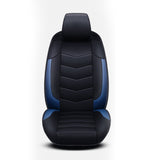 Car Front Seat Mat Cover PU Leather Breathable Cushion Pad Backrest Universal - Auto GoShop