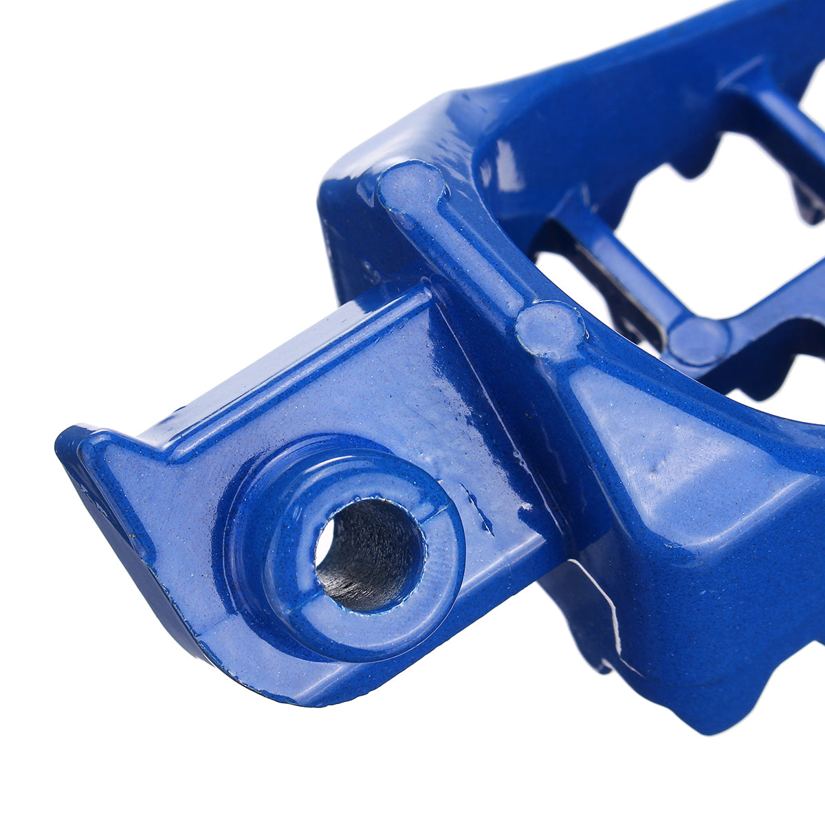 Cornflower Blue Wide Foot Pegs Footrests For Yamaha PW50 PW80 TW200 Honda XR/CRF Pit Dirt Bike