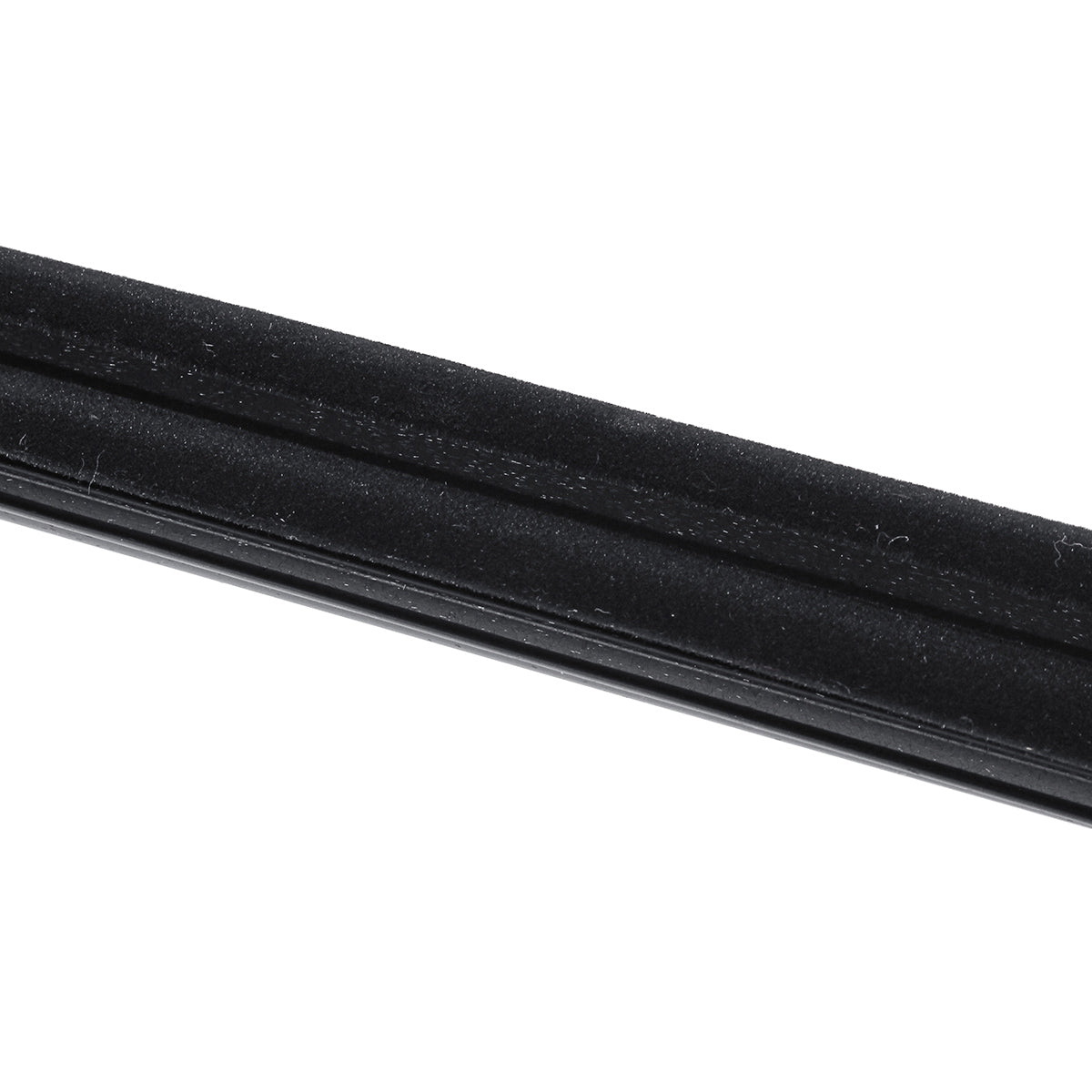 Black 4pcs Car Weatherstrip Window Moulding Trim Door Seal Belt For Honda Civic 16-19