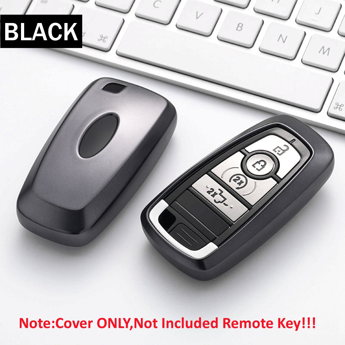 TPU Remote Smart Key Fob Cover Case Shell For Ford Fusion Mustang Edge F-150 - Auto GoShop