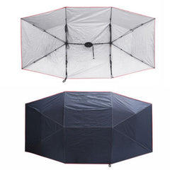 Slate Gray Extra Large UV Oxford Cloth for Car Sun Shelter Umbrella Tent Roof Cover 4.5* 2.3M