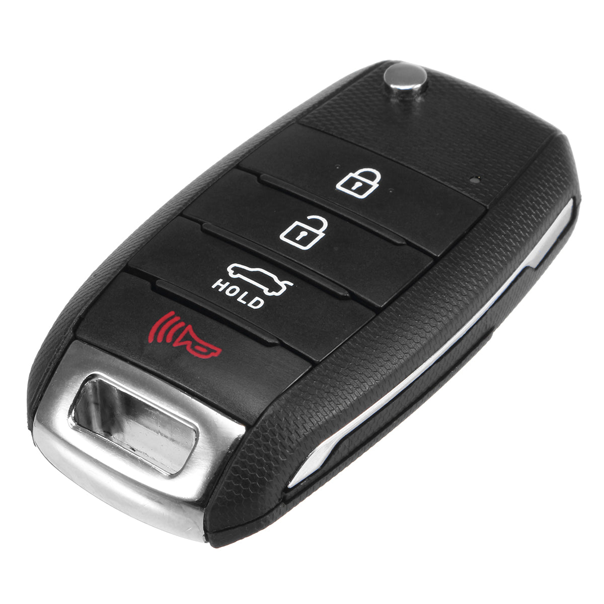 4 Buttons Remote Key Fob Case Shell For KIA Sorento Soul Optima Carens - Auto GoShop