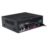 AK-550 110V HIFI Car Audio Stereo Power Amplifier bluetooth FM Radio 2CH 800W LED Diaplay Support FM AUX SD U disk For Home - Auto GoShop