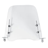 Lavender Motorcycle Clear Windshield Deflector Universal Scooter Windscreen 3mm Thick
