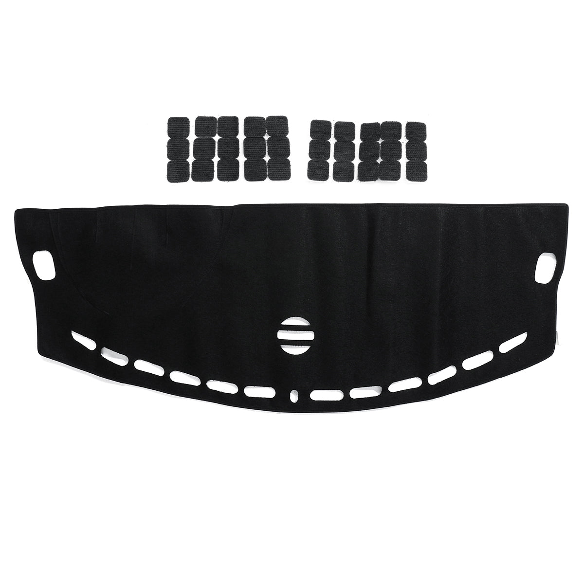 Black Car Dashmat Dashboard Mat Dash Cover Sun Visor Pad For Jaguar XF 2009-2015 - Auto GoShop