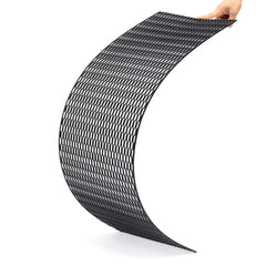 Dim Gray 120X40cm ABS Plastic Car Styling Air Intake Racing Honeycomb Meshed Grille Spoiler Bumper Hood Vent Universal