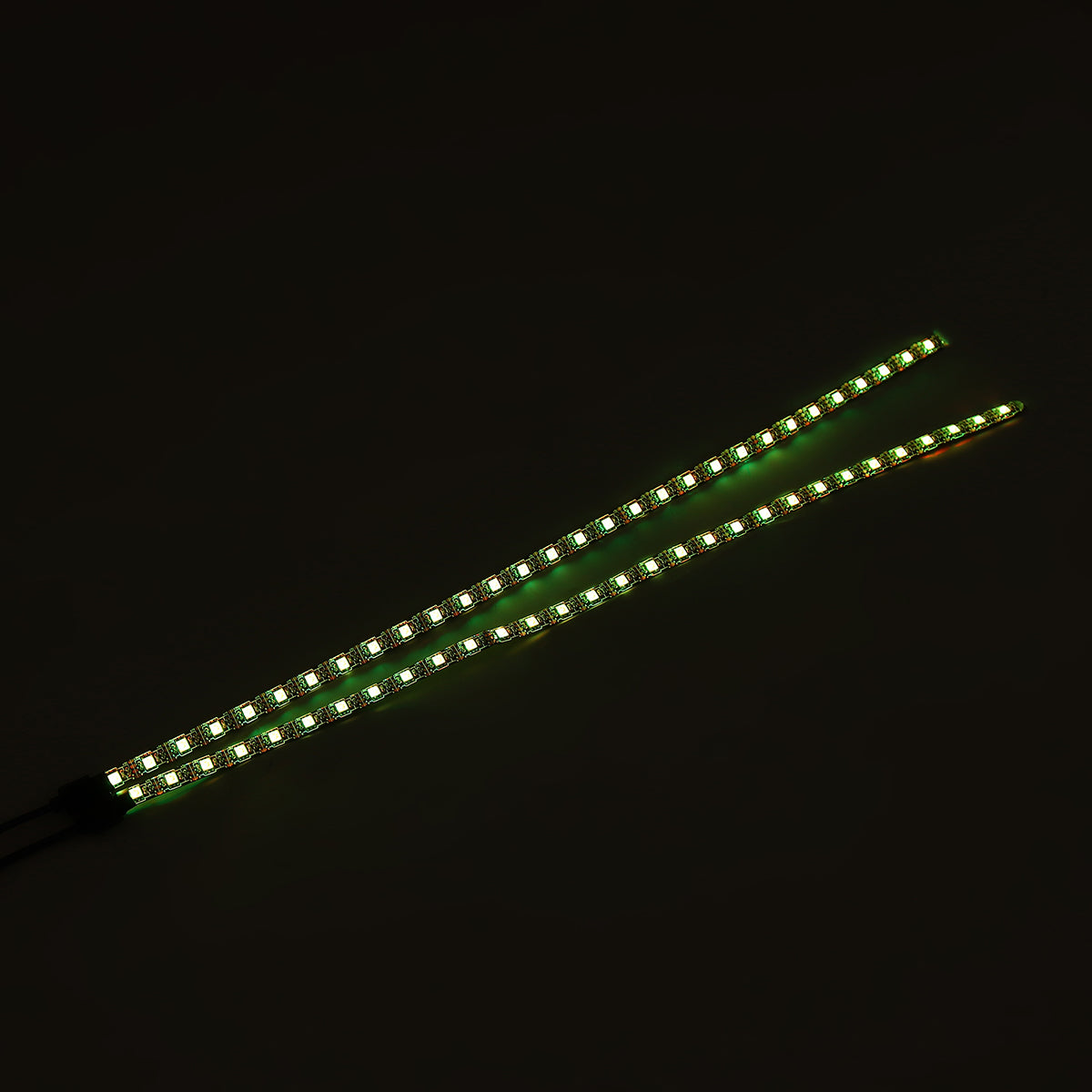 Dark Green LED Strip Flashlight Bar Lamp Night Light For M365 Electric Scooter Kit