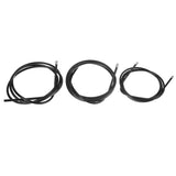 Dark Slate Gray Motorcycle Clutch Brake Throttle Cable Accessories Kit Universal