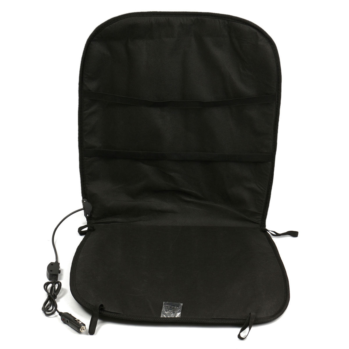 12V Black Car Van Front Seat Cover Heating Cushion Heated Pad Winter Auto Interior Warmer - Auto GoShop