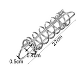 White Smoke 9.5-37CM Boat Contact Spring Shock Absorber Tension Damper Spring Made Of Stainless Steel