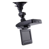 Dim Gray Portable 2.5 inch Car DVR 6 LED Night Vision Aircraft Head Vehicle Video Recorder Wide-angle Cycle Recording Car Detector JC10