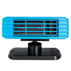 Deep Sky Blue 12V/24V Car Heater 360° Adjustment Heater/Cooling Fan Air Purifier Defrost Tool