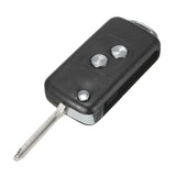 2 Button Remote Flip Key Fob Case Uncut Blade For CITROEN SAXO BERLINGO - Auto GoShop