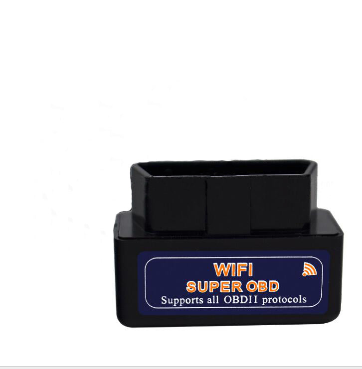 Black New Arrival ELM327 WIFI V1.5 OBD2 Auto Code Reader WI-FI Connection