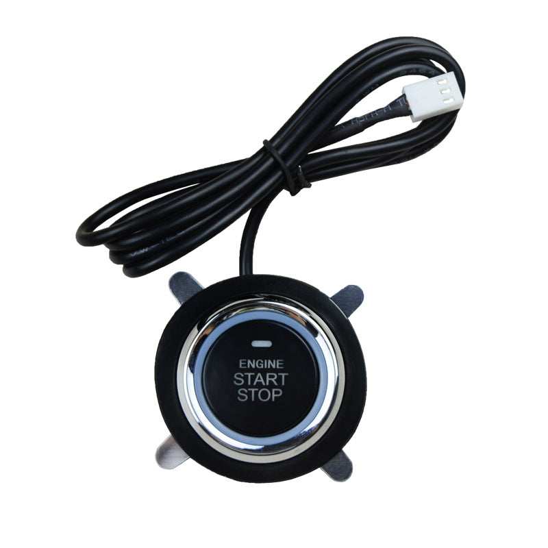 C6: one button ignition remote keyless entry system (Black) - Auto GoShop