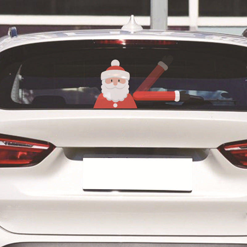 Sienna Santa Wiper Car Sticker without Straps