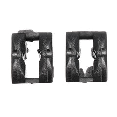 Dark Slate Gray 2PCS Rear Bumper Tow Cover Clip Towing Eye Trim For Land Rover Discovery 3 4 Range Rover Sport
