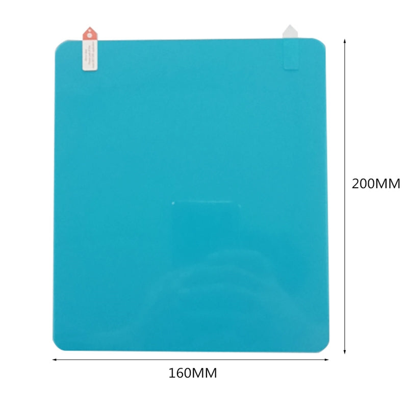 Light Sea Green Oval Anti-Moist Waterproof Side Mirror Sticker