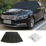 Black Car Front Windshield Windscreen Cover Winter Snow Ice Sun Rain Dust Protector