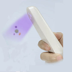 Portable LED Ultraviolet Sterilizer UV Lamp Handheld Germicidal Stick Light USB White For Hospital Home Car - Auto GoShop