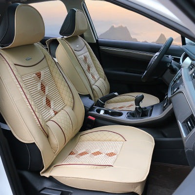 Car seat four seasons universal summer ice silk cushion 3d all inclusive - Auto GoShop