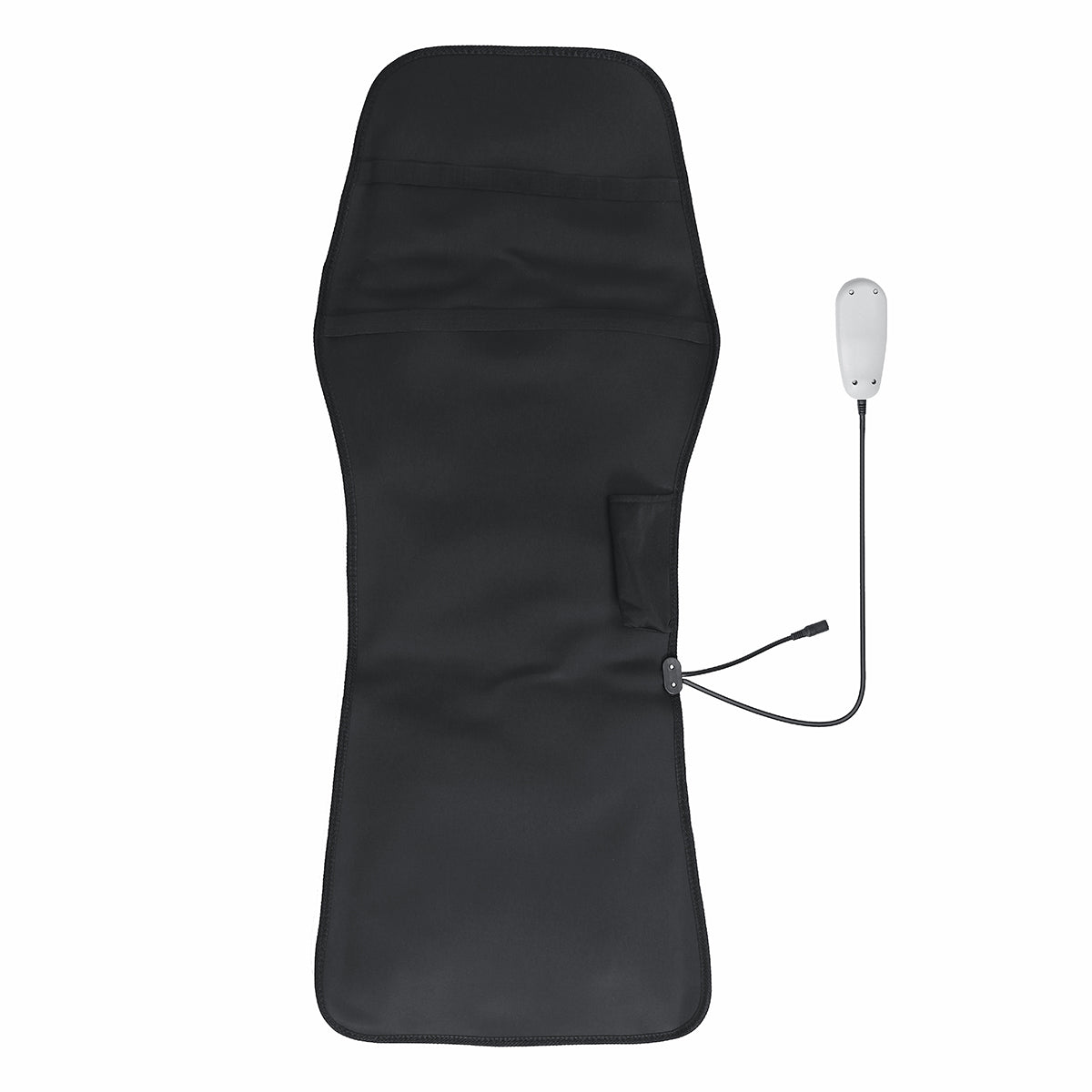 Dark Slate Gray DC 12V AC 110V 220V Car Massage Cushion Mat Nine-point Massage Heating Heater