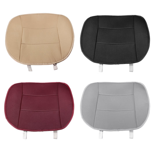 Single leather Universal Car Seat Cover Cushion without Backrest - Auto GoShop