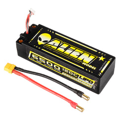 Khaki ALIENMODEL 11.1V 6500mAh 120C 3S XT60 Plug Lipo Battery for RC Car